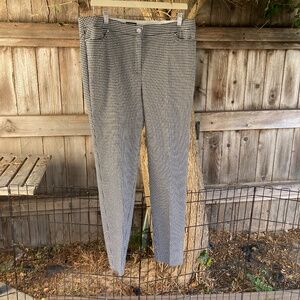 Black and White Gingham Pants by SoHo Apparel